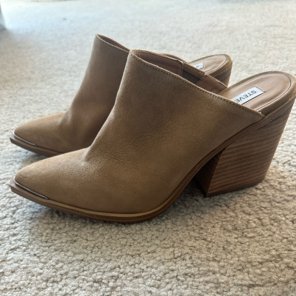 Steve Madden heeled clogs/mules